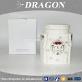 European style royal luxury ceramic tea jar